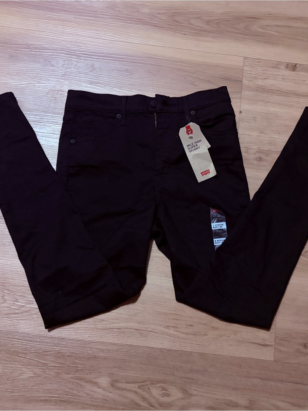Levi's Men's Black Skinny Jeans